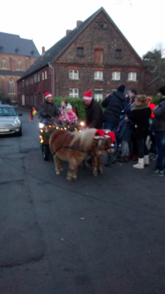 der Nikolaus mit seiner Kutsche, Bild aus 2016